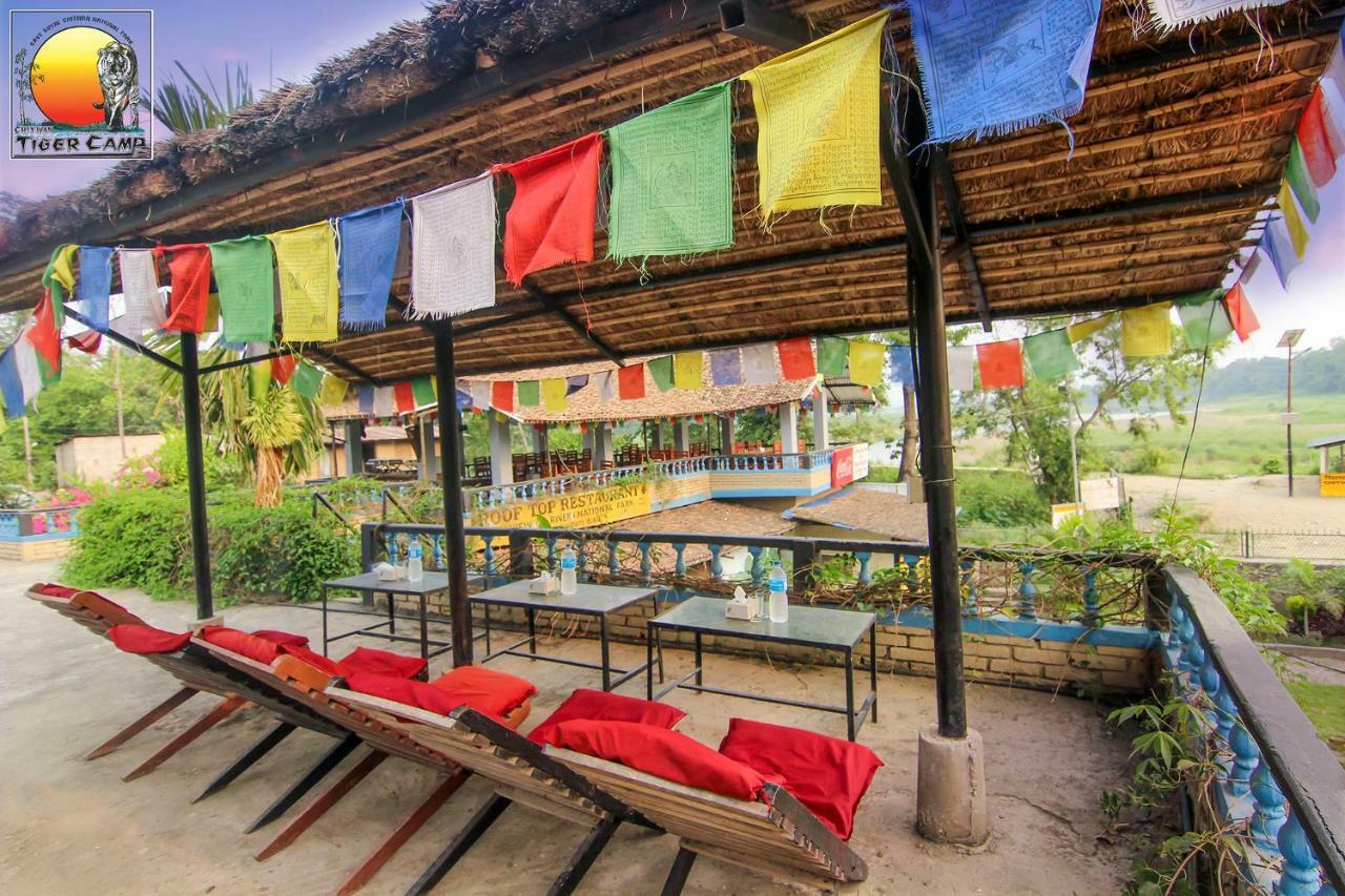 Chitwan Tiger Camp Otel Sauraha Dış mekan fotoğraf